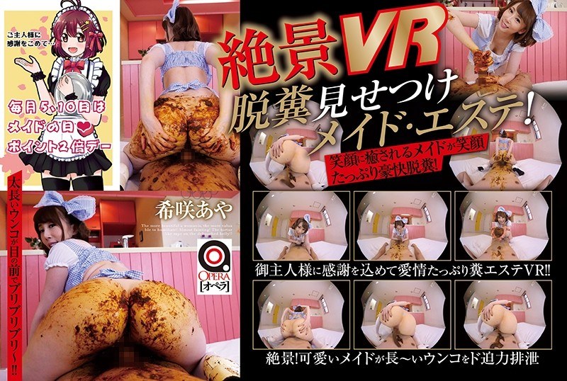 【VR】絶景VR！脱糞見せつけ御奉仕メイドエステ パッケージ画像